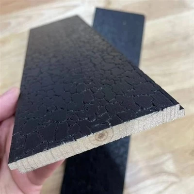 کاربنائزڈ لکڑی کی جلی ہوئی دیوار پینل
